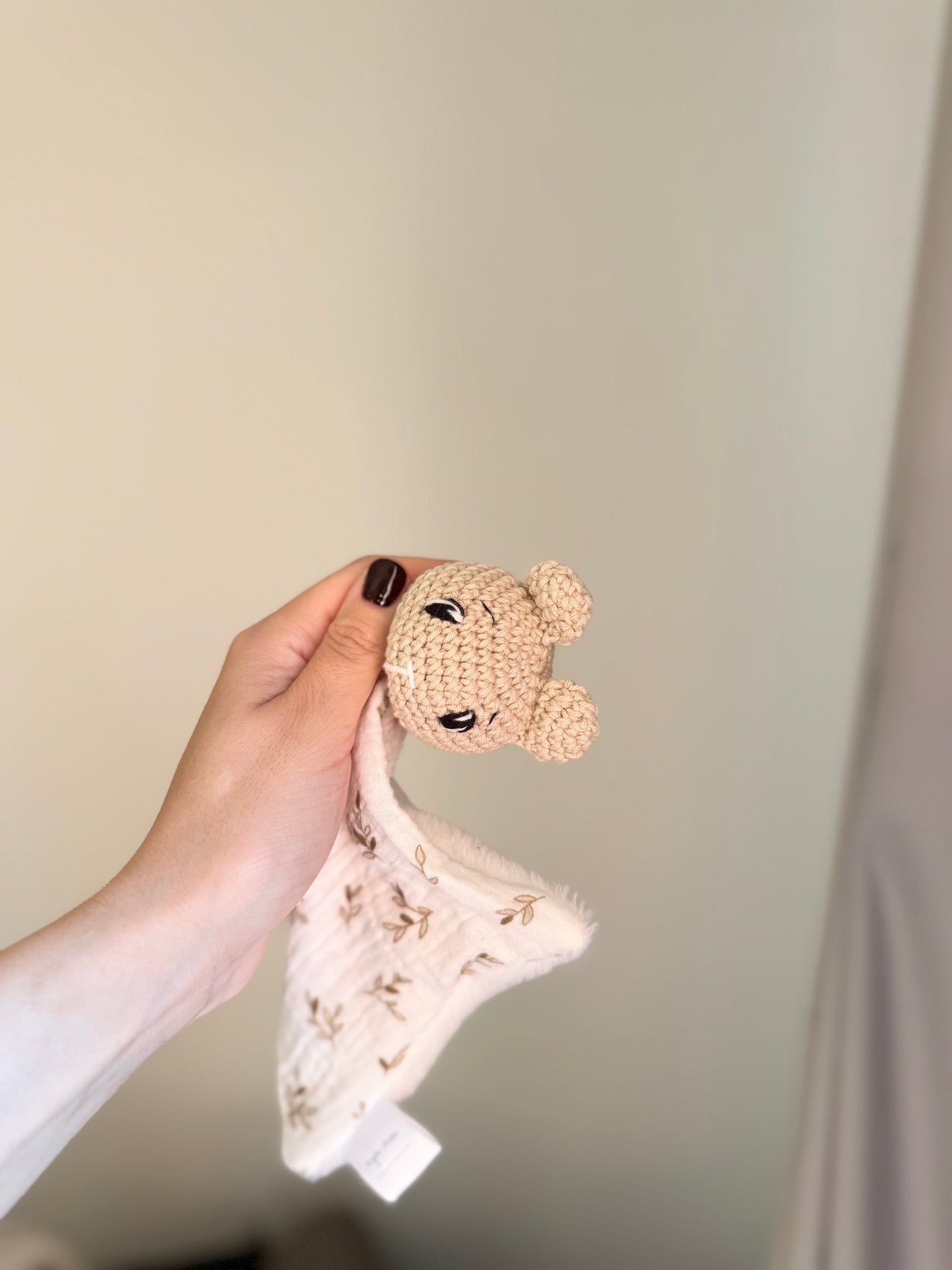Mini doudou ourson oli