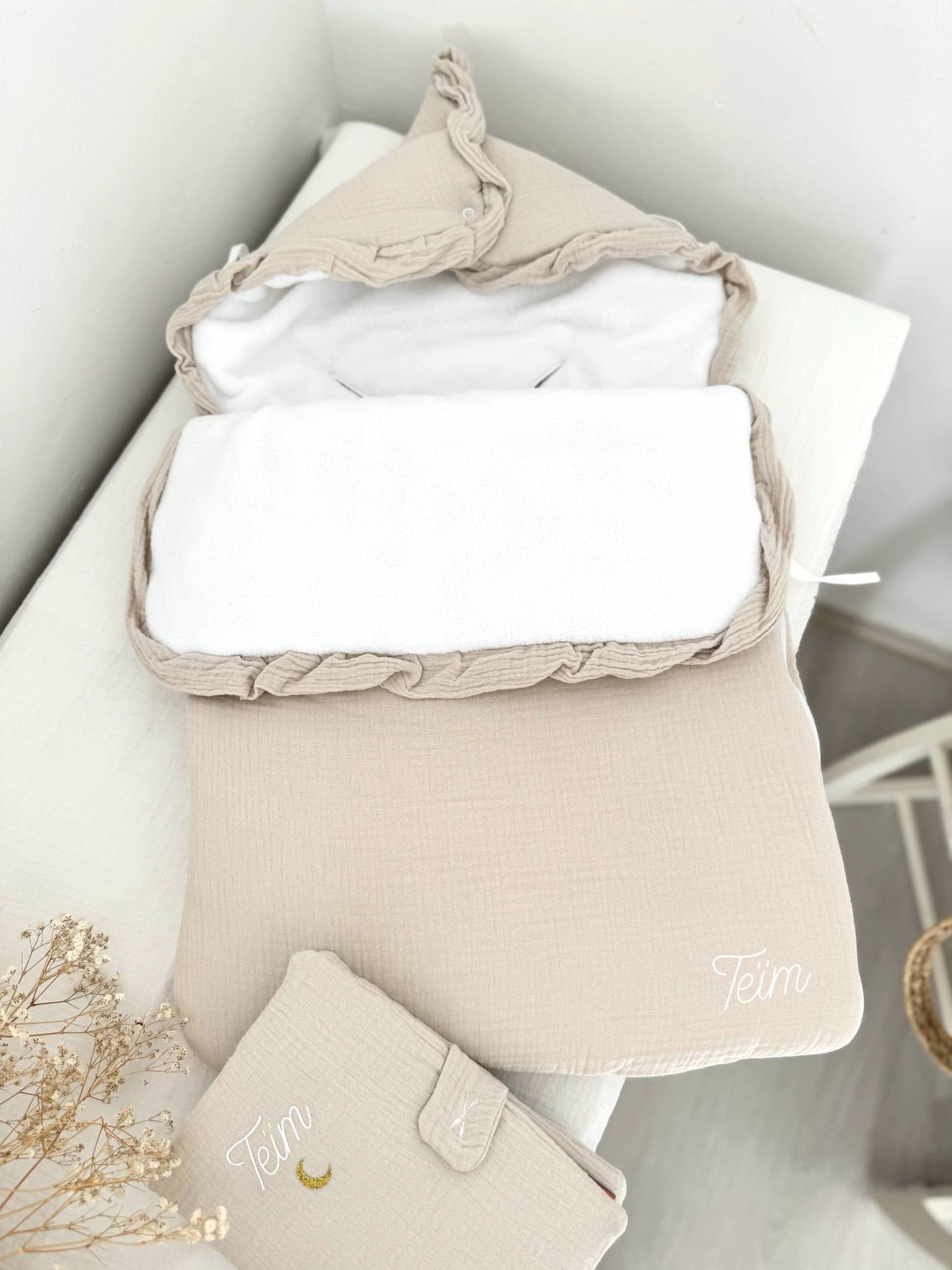Nid d'ange en gaze de coton