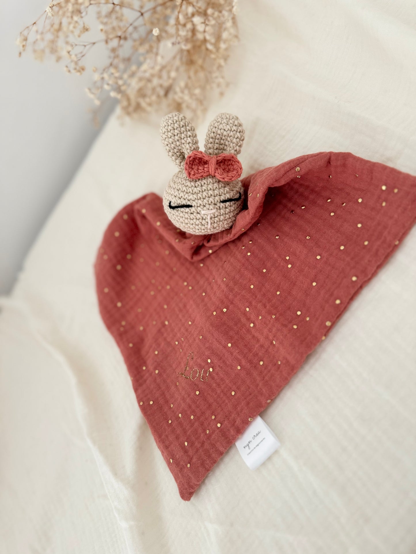Mon doudou lapinette marsala