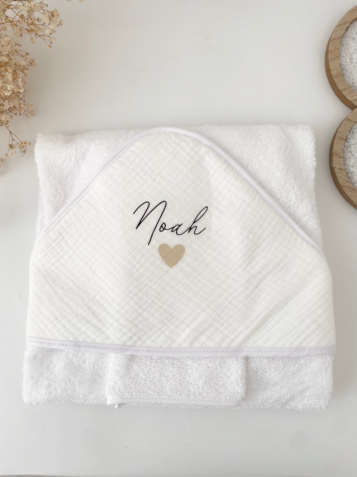 Cape de bain / gant de toilette
