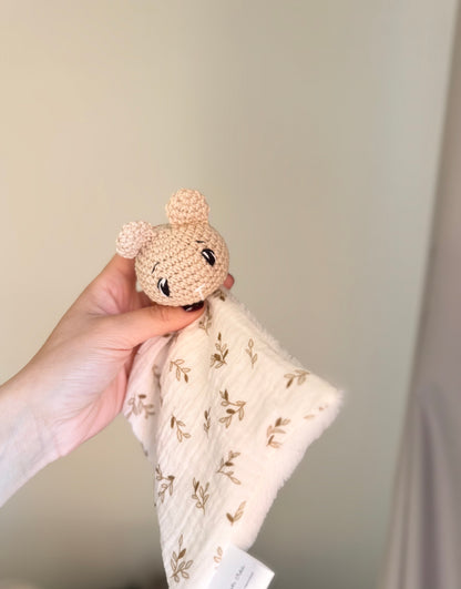 Mini doudou ourson oli