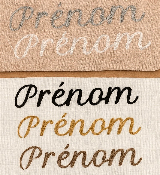 Option broderie personnalisée